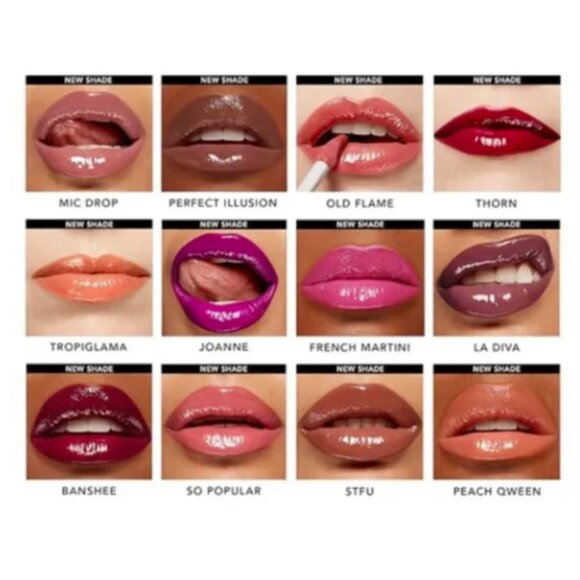 HAUS LABS by Lady Gaga LE RIOT LIP GLOSS Ultra Shine Color TROPIGLAMA - Picture 4 of 4